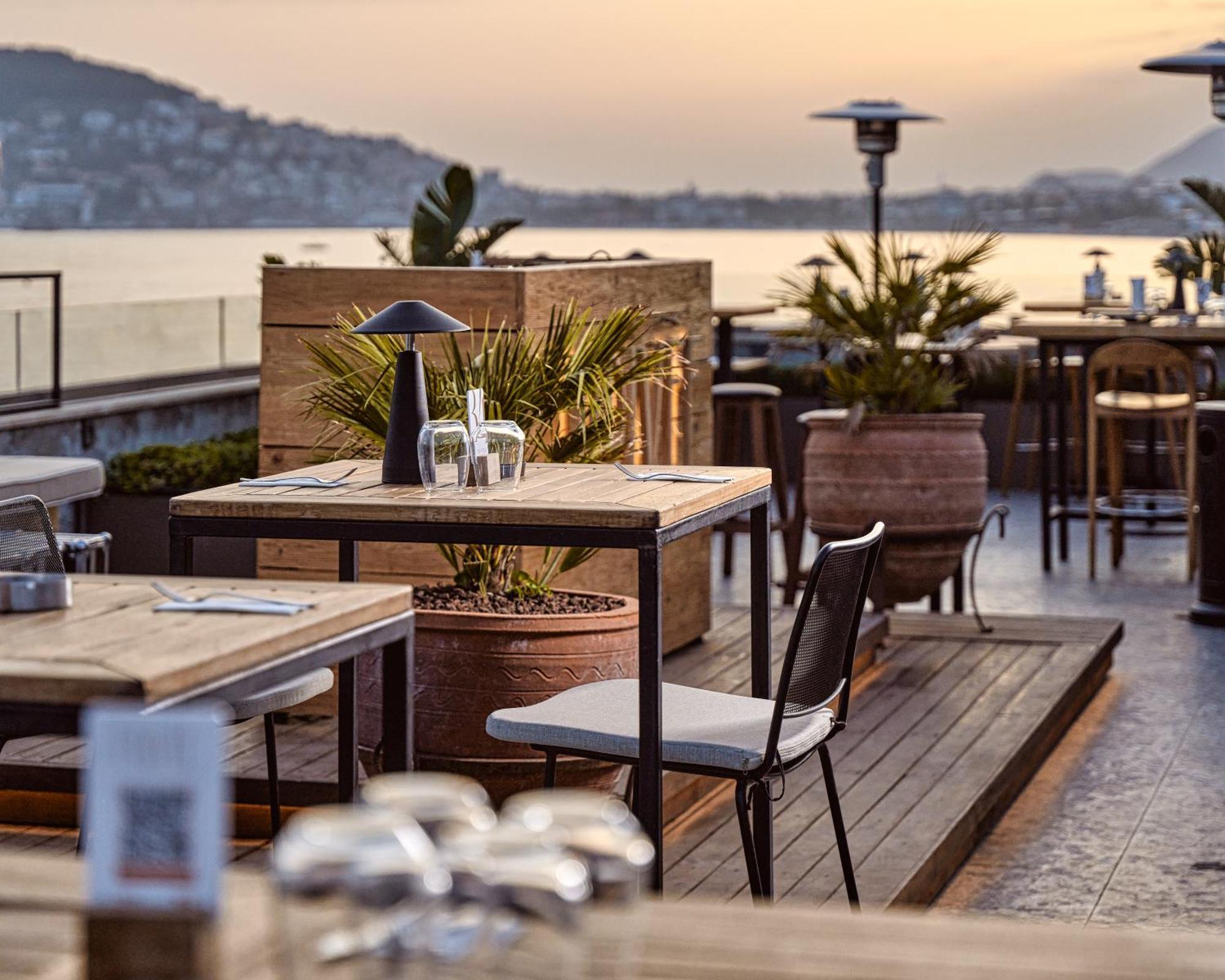 Day One Beach Resort & Spa - Adult Only Alanya Esterno foto The restaurant