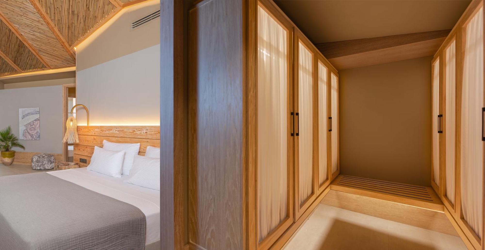 Day One Beach Resort & Spa - Adult Only Alanya Esterno foto A shōji in a hotel room